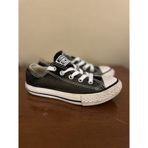 Converse All Star Youth Chuck Taylor Size 11 Low Top - Sneakers - Black